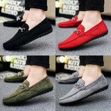 Men's Loafers Peas Shoes Men 2019 New Autumn The Breathable Wild Personality Casual Lazy Shoes Fast Hand Social Shoes Men's Tide