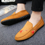 Men's Loafers Peas Shoes Men 2019 New Autumn The Breathable Wild Personality Casual Lazy Shoes Fast Hand Social Shoes Men's Tide